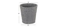 Household Essentials Seagrass Wicker Waste Basket