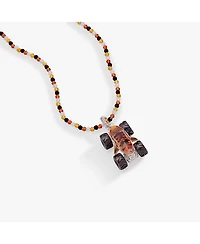 Alex and Ani Hot Wheels Monster Truck Tiger Shark Pendant Necklace