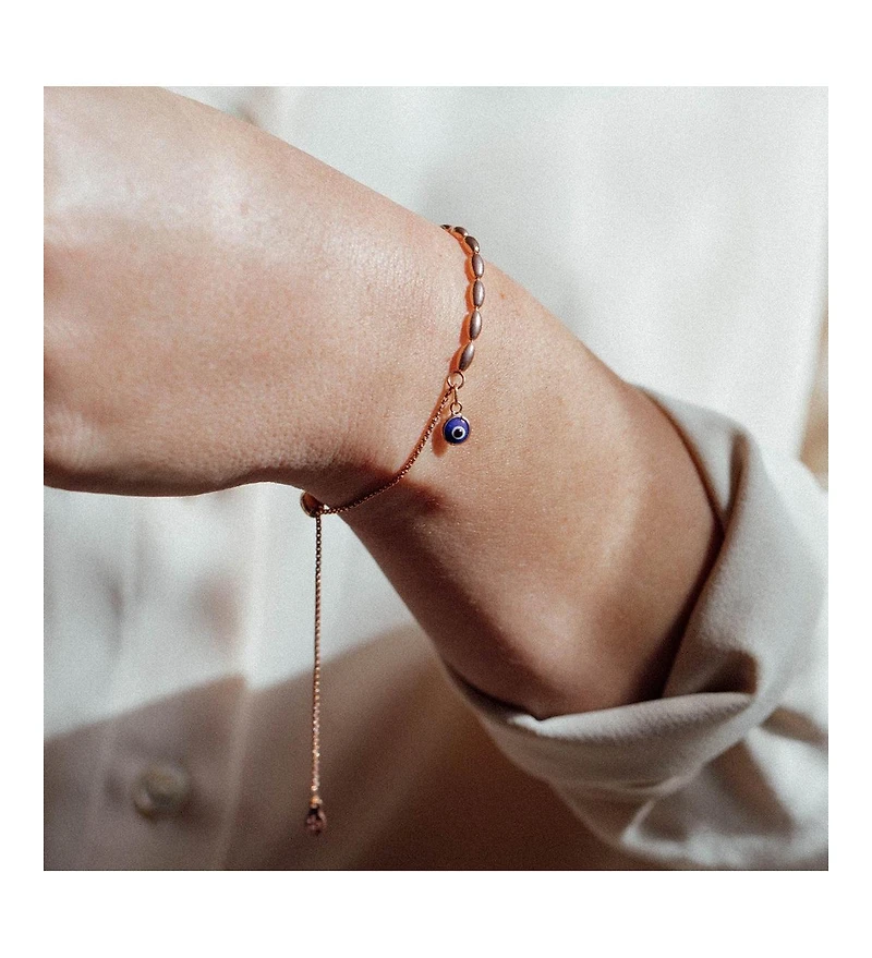 Alex and Ani Evil Eye Pull Chain Bracelet