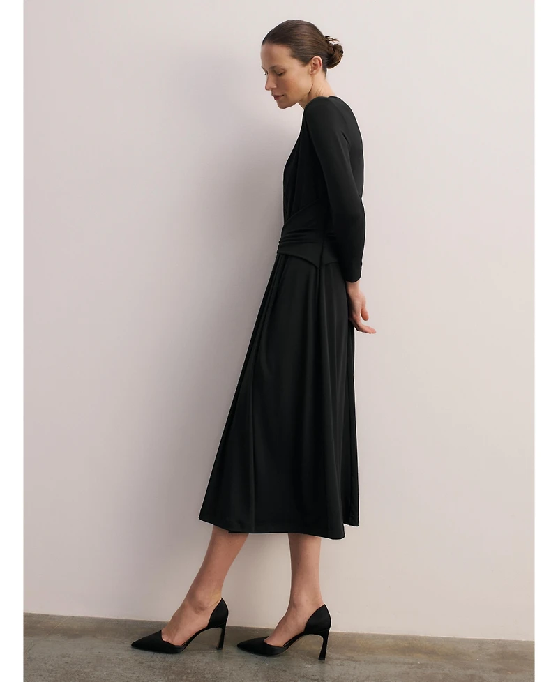 The Fold Women's Auletta Jersey Dress