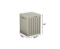 sumyeg Waterproof Resin Outdoor Storage Deck Box