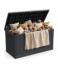 sumyeg Xxl 230 Gal Waterproof Outdoor Storage Patio Deck Box