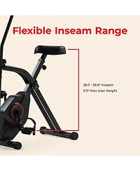 Sunny Health & Fitness Smart Total Body X-Bike