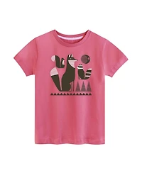 Mightly Kids Fair Trade Organic Cotton Graphic Short Sleeve T-Shirt