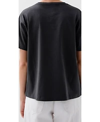 Scalpers Women's Blurry Skull Tee