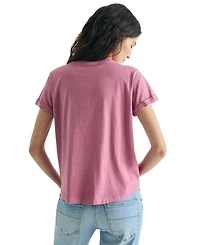 Scalpers Women's Skull Basic T-Shirt