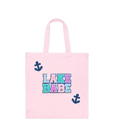 Sweet Wink Lake Babe Patch Tote