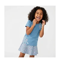 Mightly Boys and Girls Fair Trade Organic Cotton Graphic Short Sleeve T-Shirt