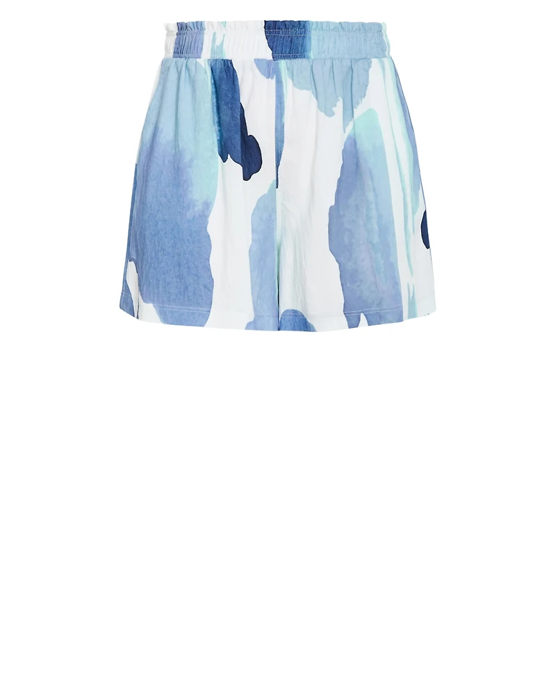 City Chic Women's Surface Level Print Short