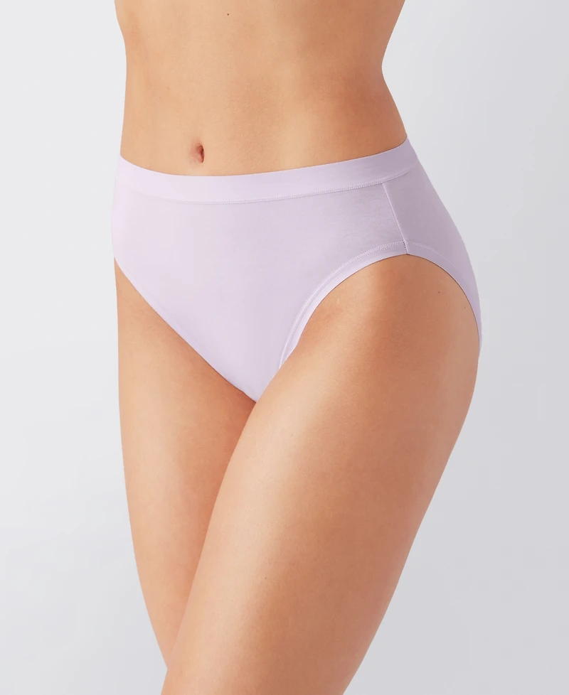 Wacoal Women's Understated Cotton Hi-Cut Underwear 879362