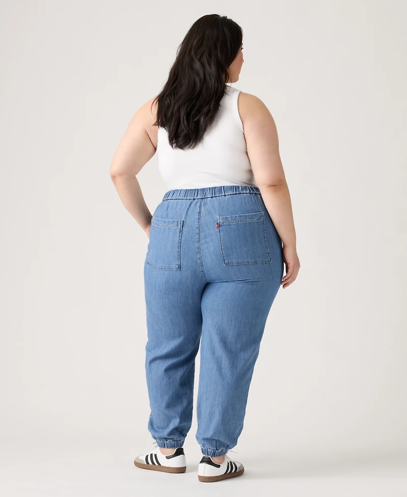 Levi's Plus Tapered-Leg Mid-Rise Jogger Pants