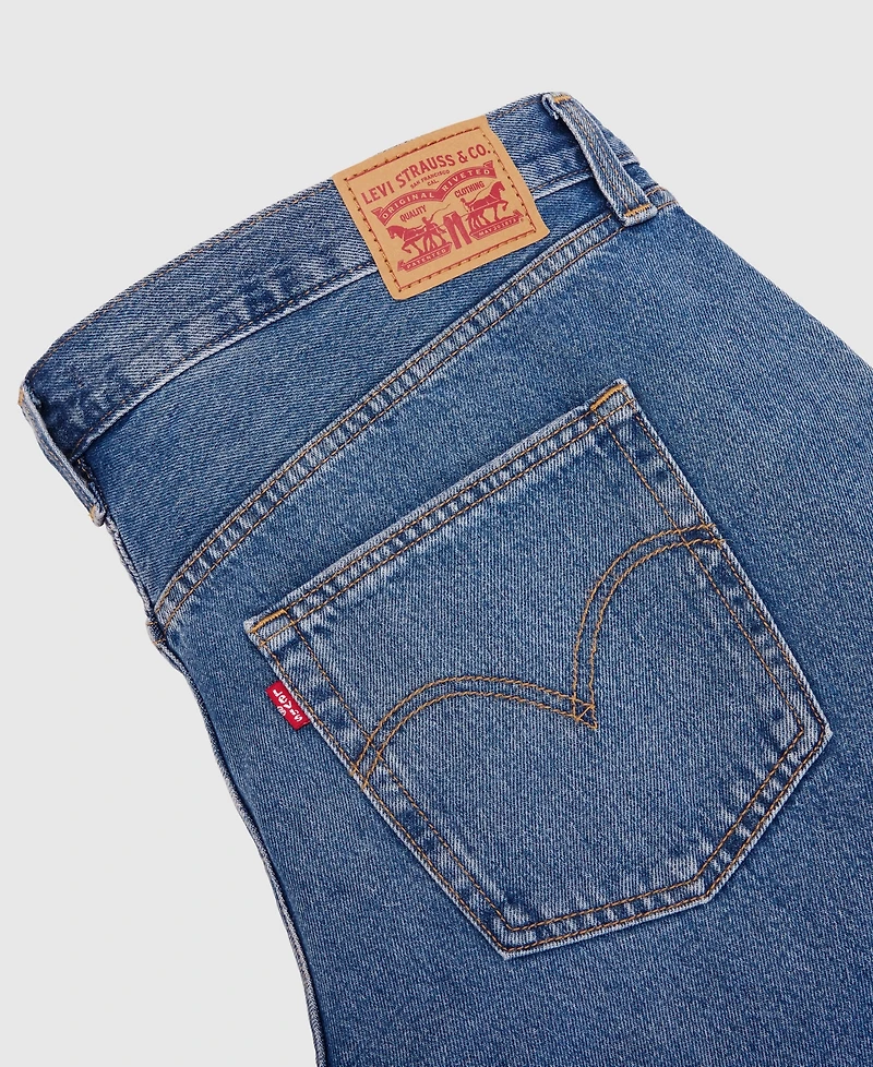 Levi's Plus Mid-Rise Wide-Leg Baggy Jeans