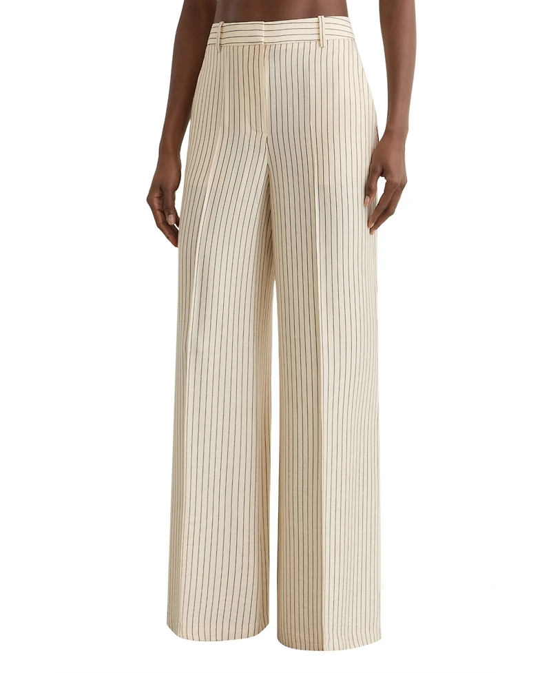 Reiss Women's Jayce Pinstripe Wide-Leg Pants