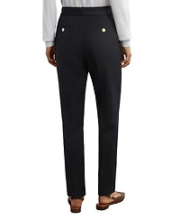Reiss Women's Gabriel Tapered Button-Detail Pants