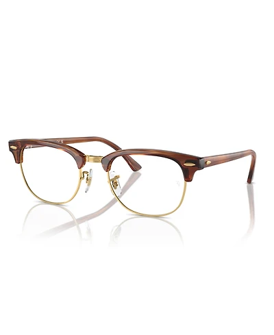 Ray-Ban Square Unisex Clubmaster Optics Eyeglasses, RB5154