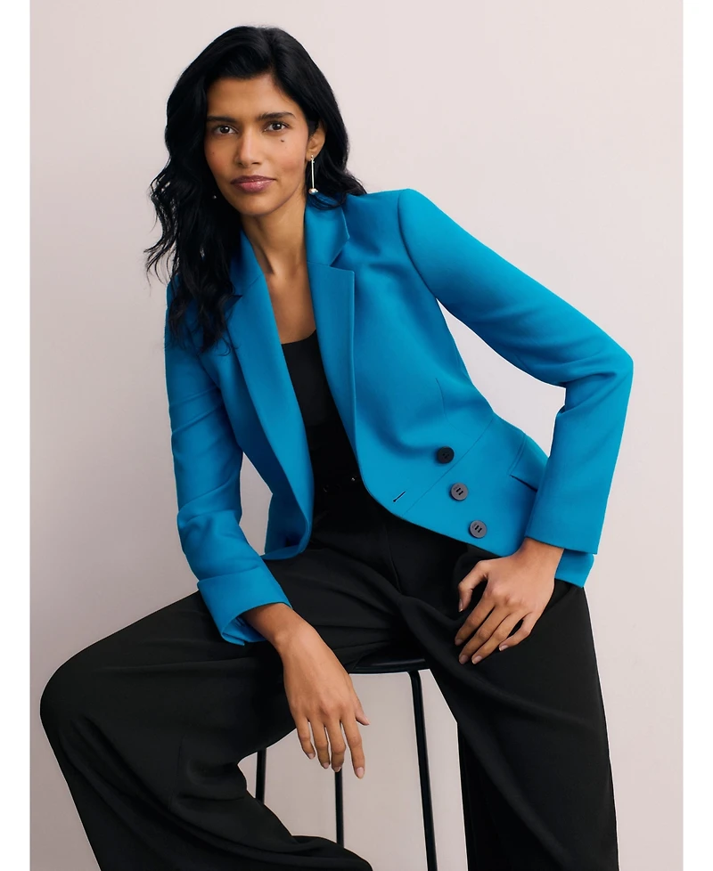 The Fold Women's Belmont Wool Blazer