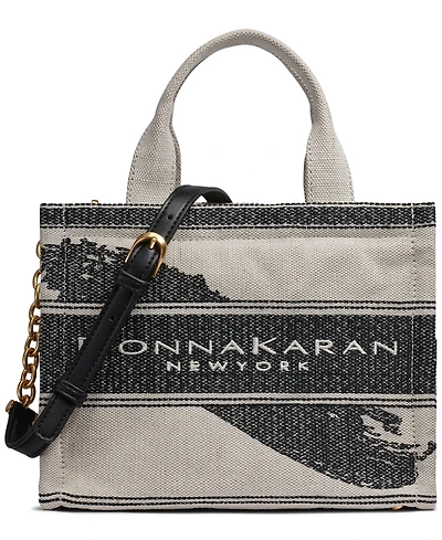Donna Karan New York Merino Cotton Small Tote Handbag