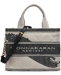 Donna Karan New York Merino Cotton Small Tote Handbag