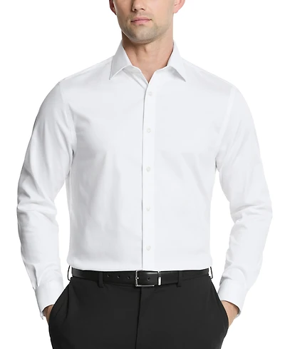 Michael Kors Men's Regular-Fit Ultra Wrinkle Free Stretch Dress Shirt