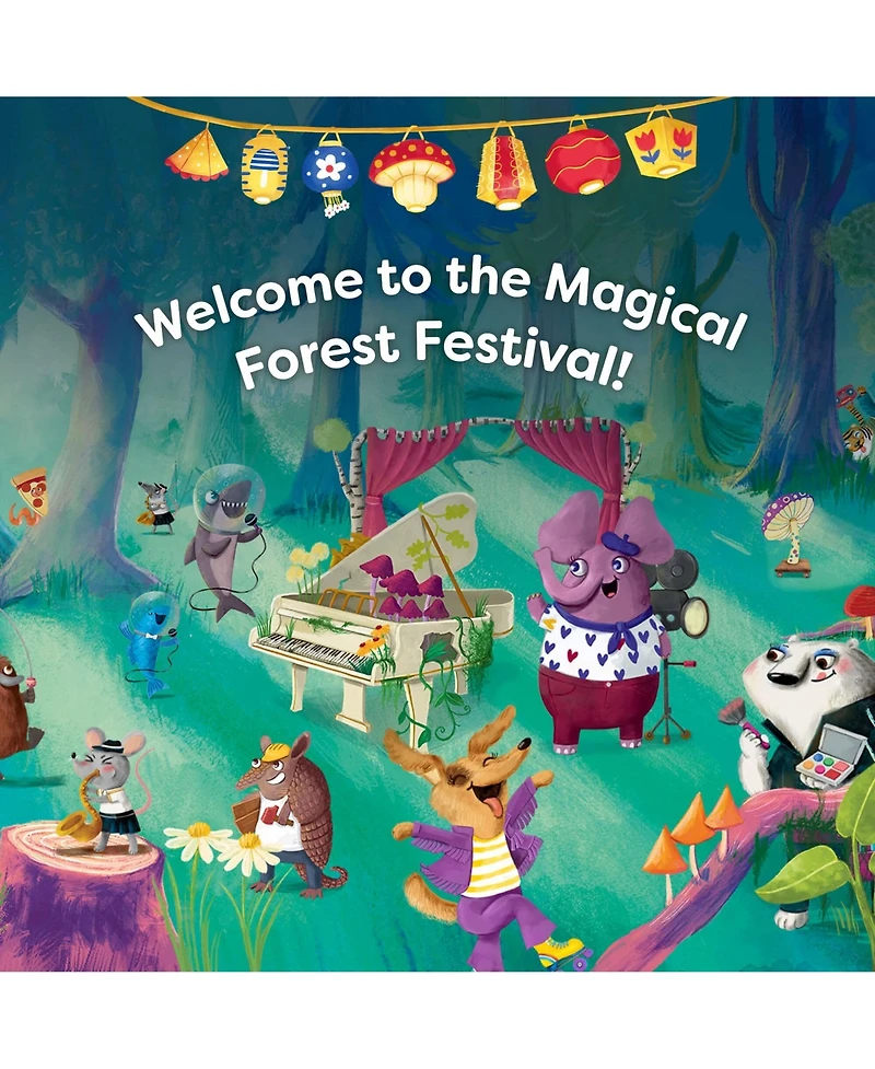 Haba Forest Festival Memory Game: Matching and Observation Family Games for Kids and Adults, Animal Rockstar Theme for Ages 4 and Up