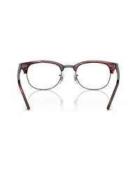 Ray-Ban Square Unisex Clubmaster Optics Eyeglasses, RB5154