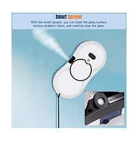 Topteng Window Cleaning Robot – 5600Pa Suction, Auto/Manual Spray Safety Rope