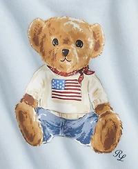 Polo Ralph Lauren Baby Boys' Bear Fleece Sweatshirt and Pants, 2-Piece Set