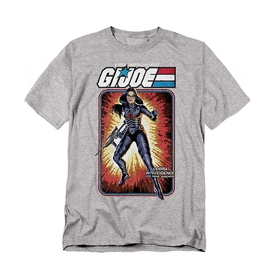Hasbro+ Men's + G.i. Joe Baroness Card T Shirt