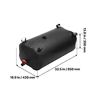 Sugift Water Storage Bladder 29.85 Gallon (113L) Water Storage Container Tank 1000D Pvc