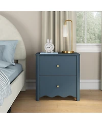 Max & Lily Sutton 2 Drawer Nightstand