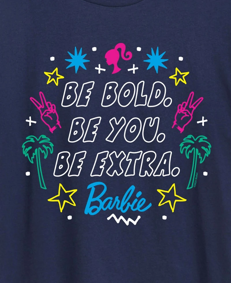 Hybrid Apparel Plus Barbie be Bold Short-Sleeve Graphic T-Shirt