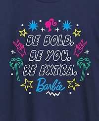 Hybrid Apparel Plus Barbie be Bold Short-Sleeve Graphic T-Shirt