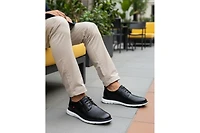 Marc Joseph New York Men's Edward Street Hands-Free Slip On Technology Perforated Oxfords
