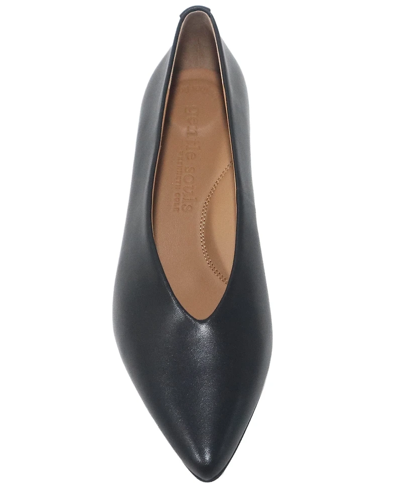 Gentle Souls Women's Galleria Pointed Toe Block Heel Pumps