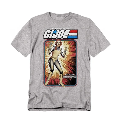 Logovision Men's G.i. Joe Scarlett Card T-Shirt