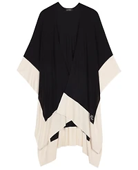 Lauren Ralph Tissue Weight Ruana Wrap