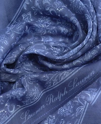 Lauren Ralph Lauren Tonal Floral Small Diamond Scarf