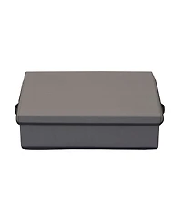 Household Essentials Platter Storage Chest, Gray