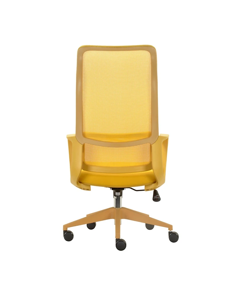 Flynama Modern Blue High Back Ergonomic Mesh Office Task Chair