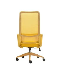 Flynama Modern Blue High Back Ergonomic Mesh Office Task Chair