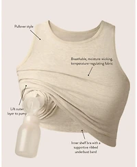 Kindred Bravely Maternity Sublime Hands-Free Pumping Longline Bra Busty