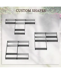 Outsunny Raised Garden Bed Set, Diy Large Steel Planters Box