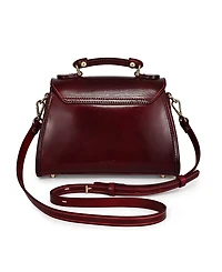 Old Trend Laurel Small Leather Satchel Handbag