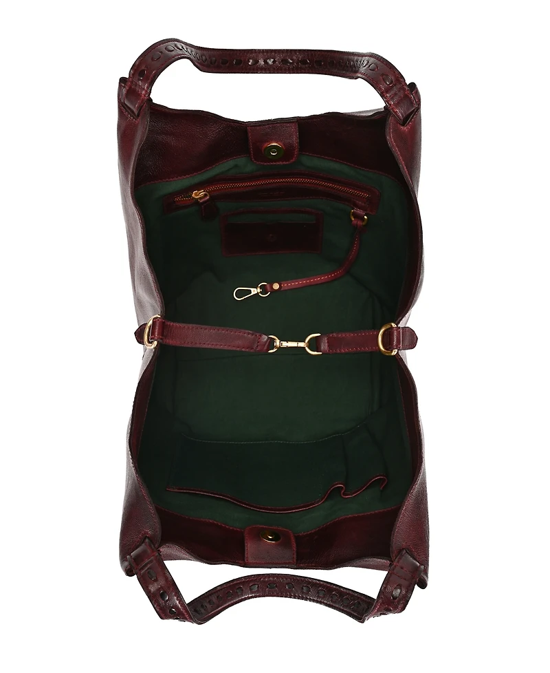 Old Trend Wisteria Small Handwoven Tote Handbag