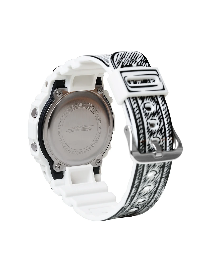 G-Shock Men's Japanese Quartz Digital White Resin Watch 42.8mm