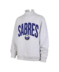 '47 Brand Women's Heather Gray Buffalo Sabres Subtle Muse Sweatshirt