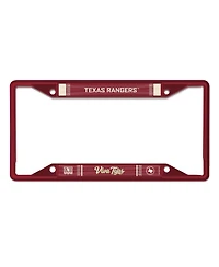 Wincraft Texas Rangers 2026 City Connect Laser Cut Metal License Plate Frame