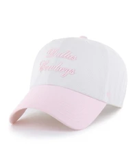 '47 Brand Women's White Dallas Cowboys Gelato Two-Tone Clean Up Adjustable Hat