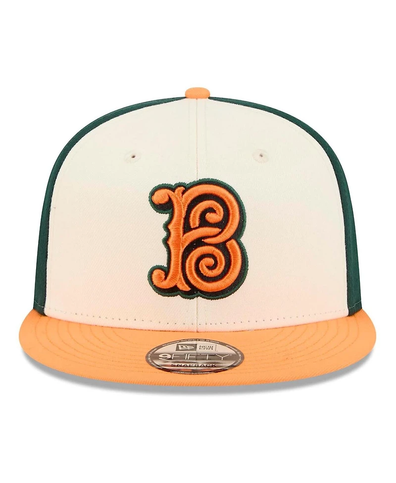 New Era Big Boys and Girls Cream/Orange Baltimore Orioles 2026 City Connect 9FIFTY Snapback Hat