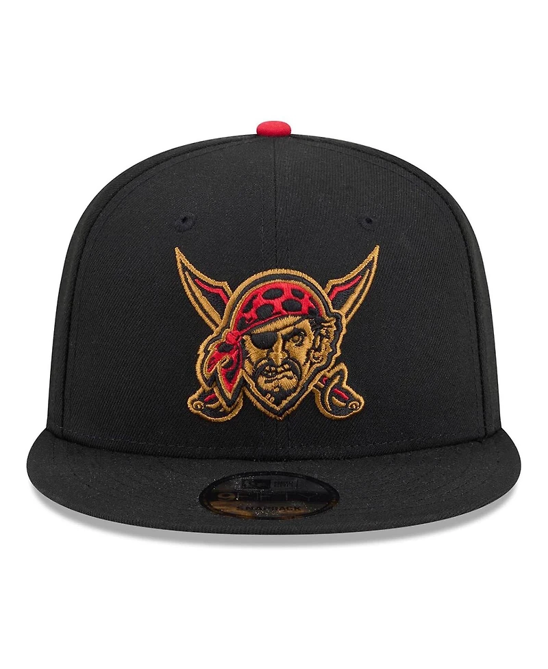 New Era Big Boys and Girls Black Pittsburgh Pirates 2026 City Connect 9FIFTY Snapback Hat